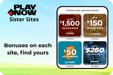 PlayNow Sister Sites no deposit bonus