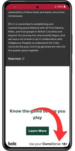 PlayNow Confirm 18+ enforcement